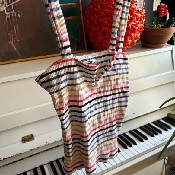 Billabong Striped Tank Top - Red, Blue, White - Picture 12 of 15